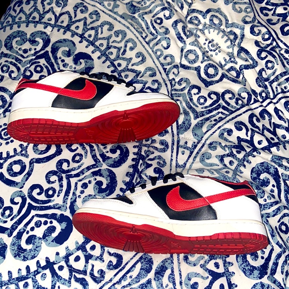 Red/White/Black Nike Dunks